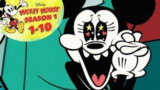 A Mickey Mouse Cartoon : Season 1 Episodes 1-10 | Disney Shorts